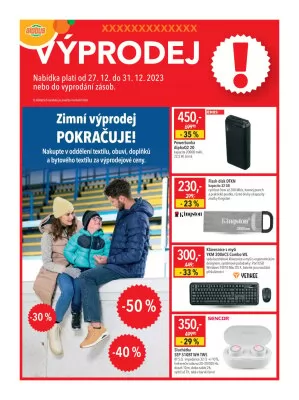 akční leták Globus 27.12.2023-31.12.2023