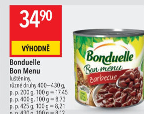 Fazole Bon Menu Bonduelle