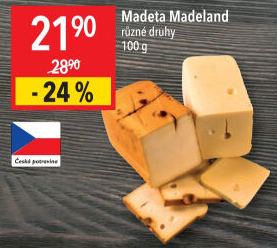 Sýr Madeland Madeta