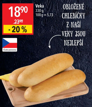 Veka chlebíčková