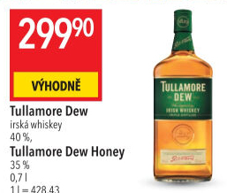Whiskey irská Tullamore Dew