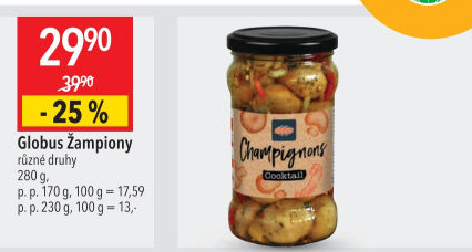 Žampiony Globus