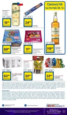 akční leták Tesco 27.12.2023-31.12.2023