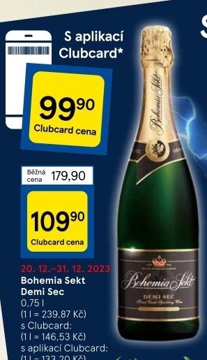 Bohemia Sekt Demi Sec