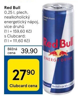 Energetický nápoj Red Bull
