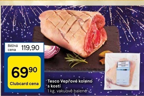 Vepřové koleno s kostí Tesco