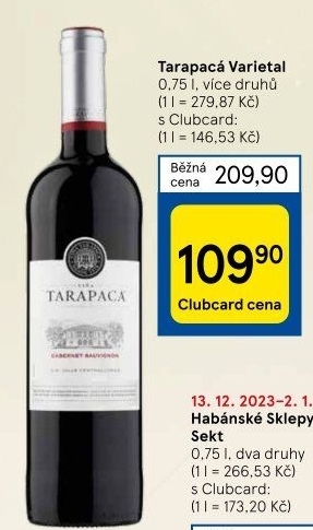 Vína Viňa Tarapaca