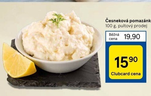 Česneková pomazánka