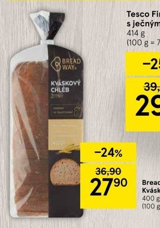 Chleb žitný kváskový Breadway
