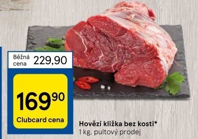 Hovězí přední bez kosti - kližka