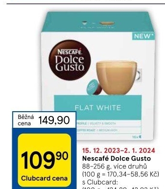 Kapsle Dolce Gusto Nescafé