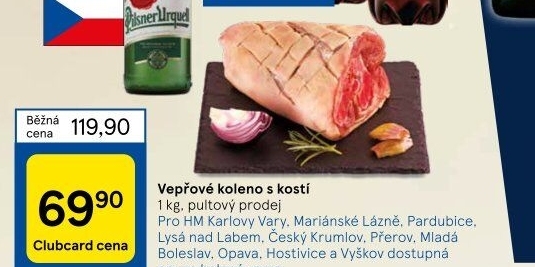 Koleno vepřové s kostí