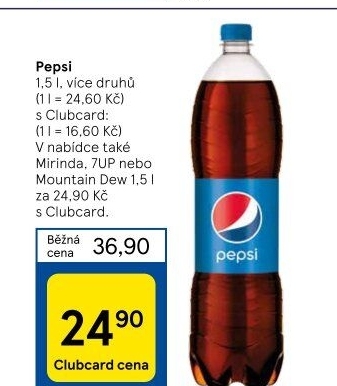 Limonáda Pepsi