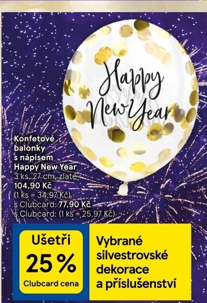 Nafukovací balónky