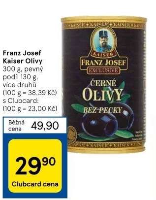 Olivy Exclusive Franz Josef Kaiser