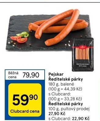 Párky Ředitelské Pejskar