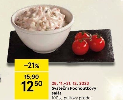 Sváteční pochoutkový salát