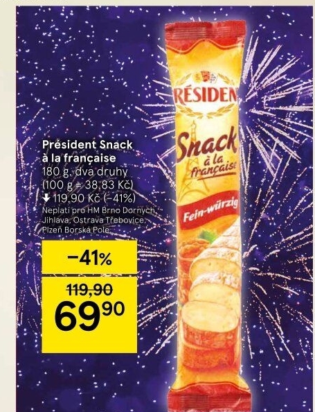 Sýr Snack Président