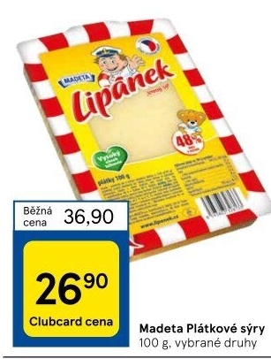 Sýry Lipánek Madeta
