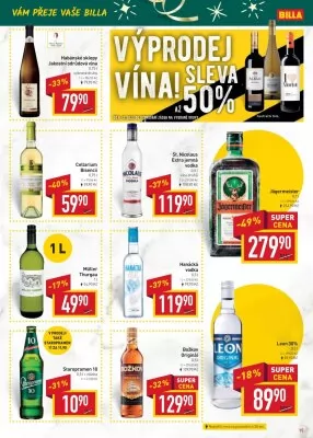 akční leták BILLA 27.12.2023-31.12.2023