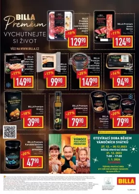 akční leták BILLA 27.12.2023-31.12.2023