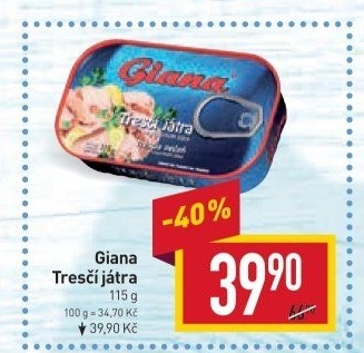 Játra tresčí Giana