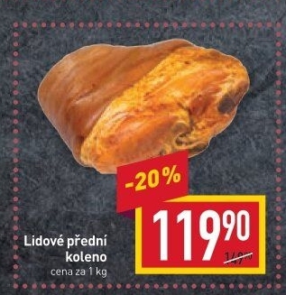 Koleno vepřové přední Lidové