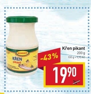 Křen pikant Benefit