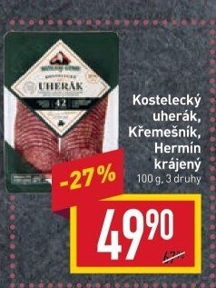 Salám Uherák kostelecký Kostelecké uzeniny