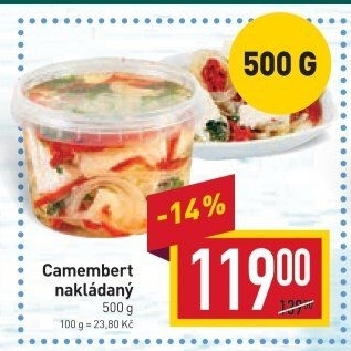 Sýr camembert nakládaný