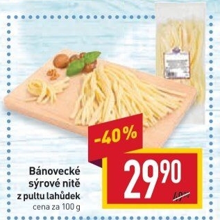 Sýrové nitě Bánovecké Milsy
