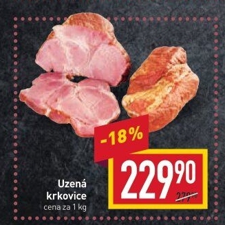 Uzená krkovice