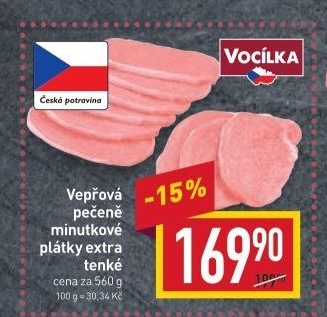 Vepřová pečeně Vocílka