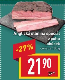 Anglická slanina speciál