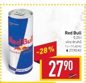 Energetický nápoj Red Bull