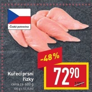Kuřecí prsní řízky
