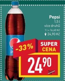 Limonáda Pepsi