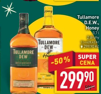 Whiskey irská Tullamore Dew