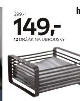 DRŽÁK NA UBROUSKY