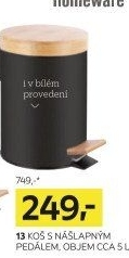 KOŠ S NÁŠLAPNÝM PEDÁLEM