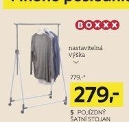 POJÍZDNÝ ŠATNÍ STOJAN