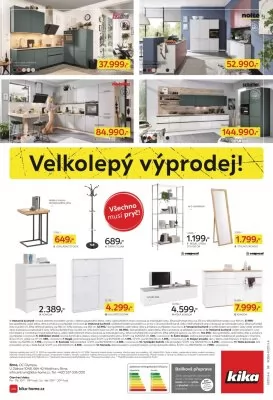 akční leták Kika nábytek 27.12.2023-14.1.2024