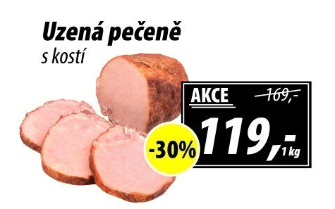 Uzená pečeně s kostí
