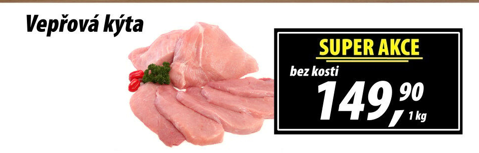 Vepřová kýta bez kosti