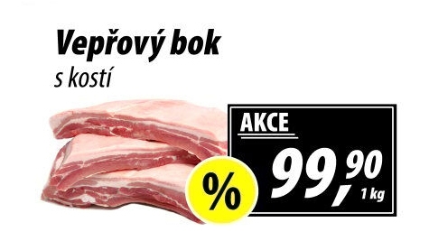 Vepřový bok s kostí