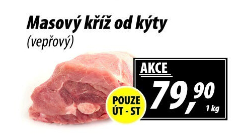 Vepřový kříž od kýty