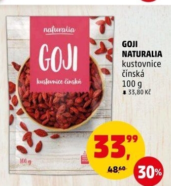 Kustovnice čínská - Goji sušené Naturalia