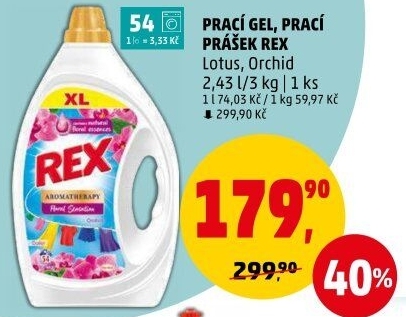 Prací gel Rex