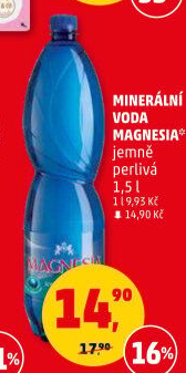 Přírodní voda Magnesia