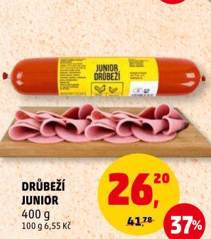 Salám drůbeží Junior